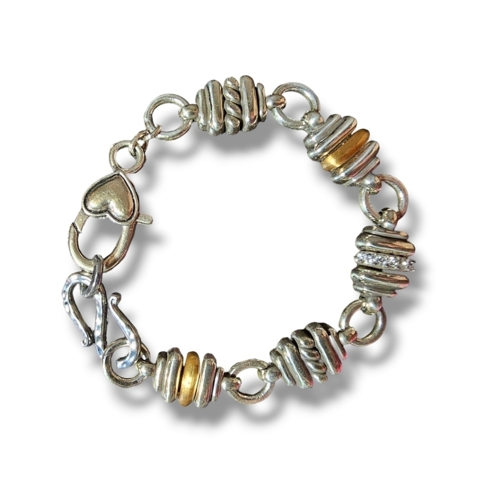 Reversible Filigree Link Bracelet